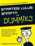 Gambar Ebook Strategi Lulus Snmptn For Dummies